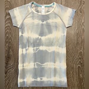 Ivivva Fly Tech Short Sleeves Tie-Dye Top - Size 8